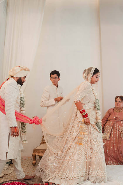 Anand Karaj decor — ITC Grand Goa